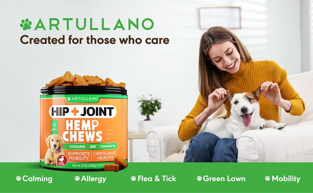 Artullano Hip & Joint Hemp Chews